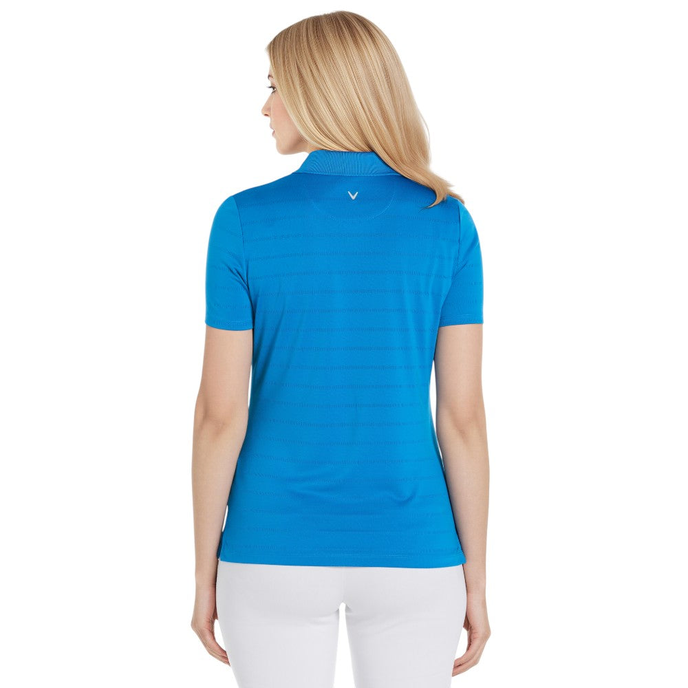 Callaway Golf Women's Opti-Vent Polo - Medium Blue