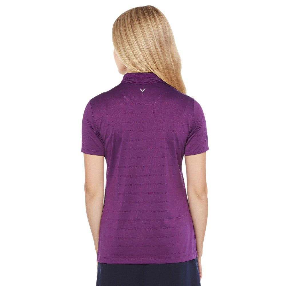 Callaway Golf Women's Opti-Vent Polo - Purple Magic