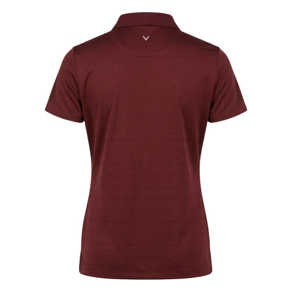 Callaway Golf Women's Opti-Vent Polo - Zinfandel