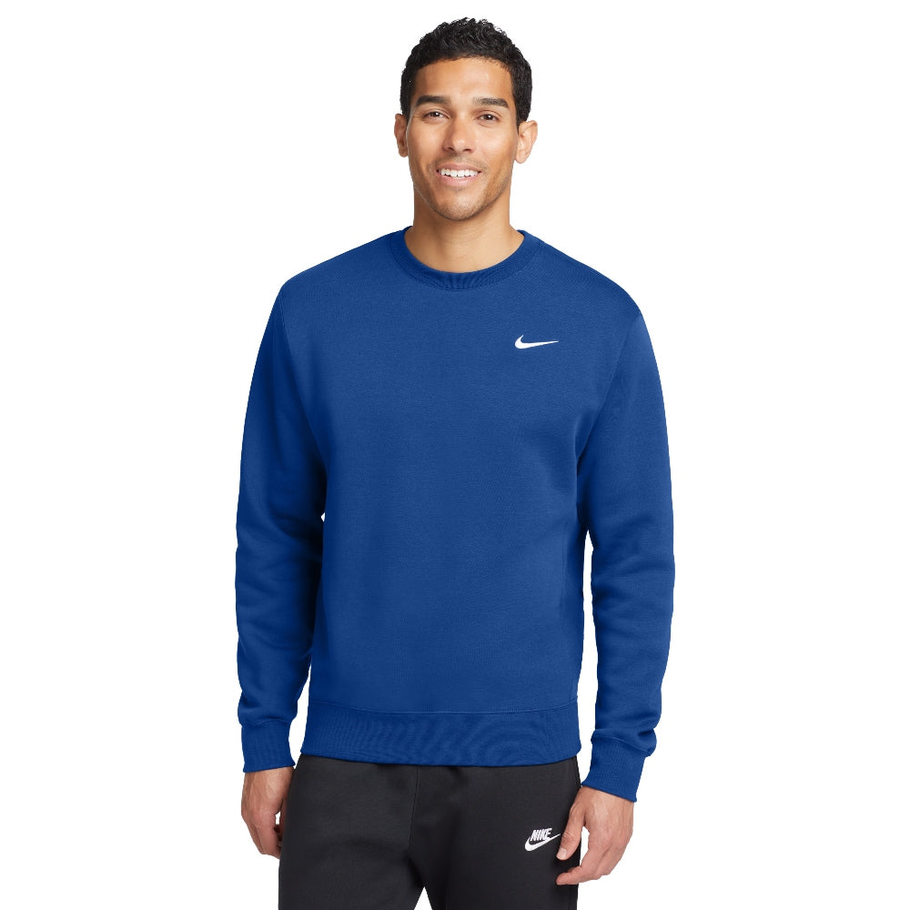 Nike Club Fleece Crew - Royal
