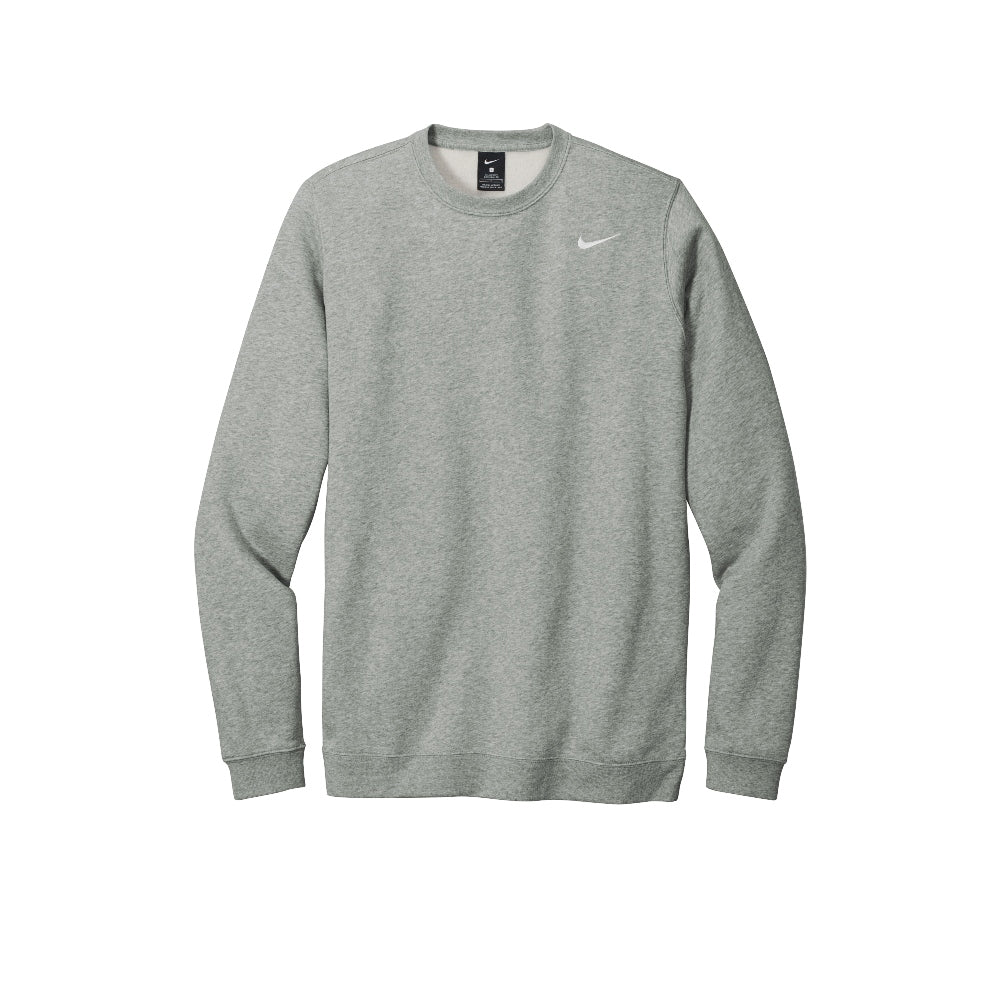 Nike Club Fleece Crew - Dark Grey Heather