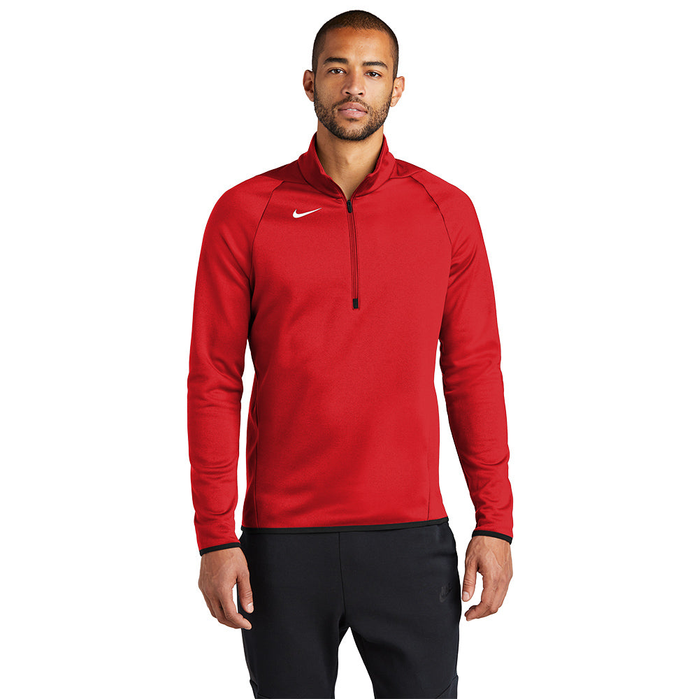 Nike Therma-FIT 1/4-Zip Fleece - Team Scarlet
