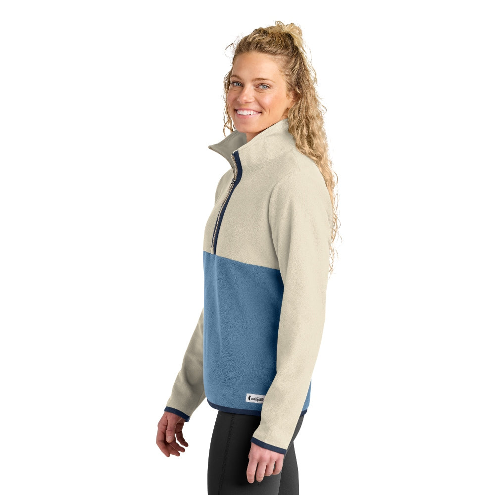 Cotopaxi® Women’s Amado 1/2-Zip Fleece - Cream/Fjord