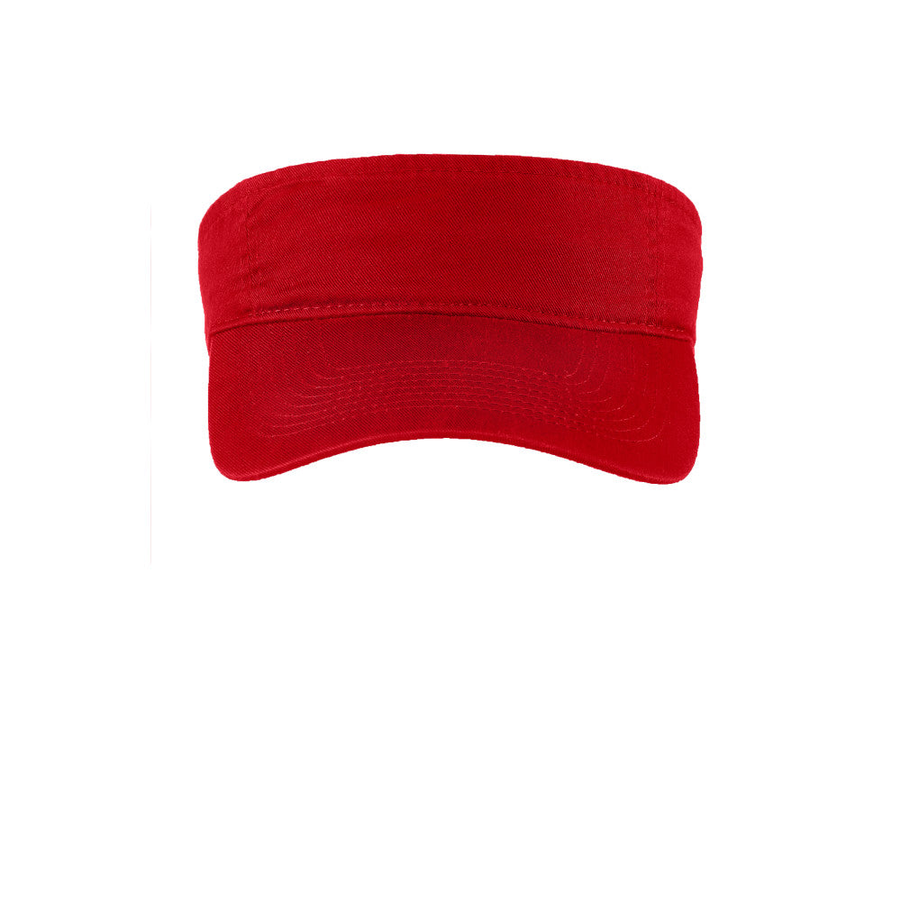 Port & Company® - Fashion Visor - Red