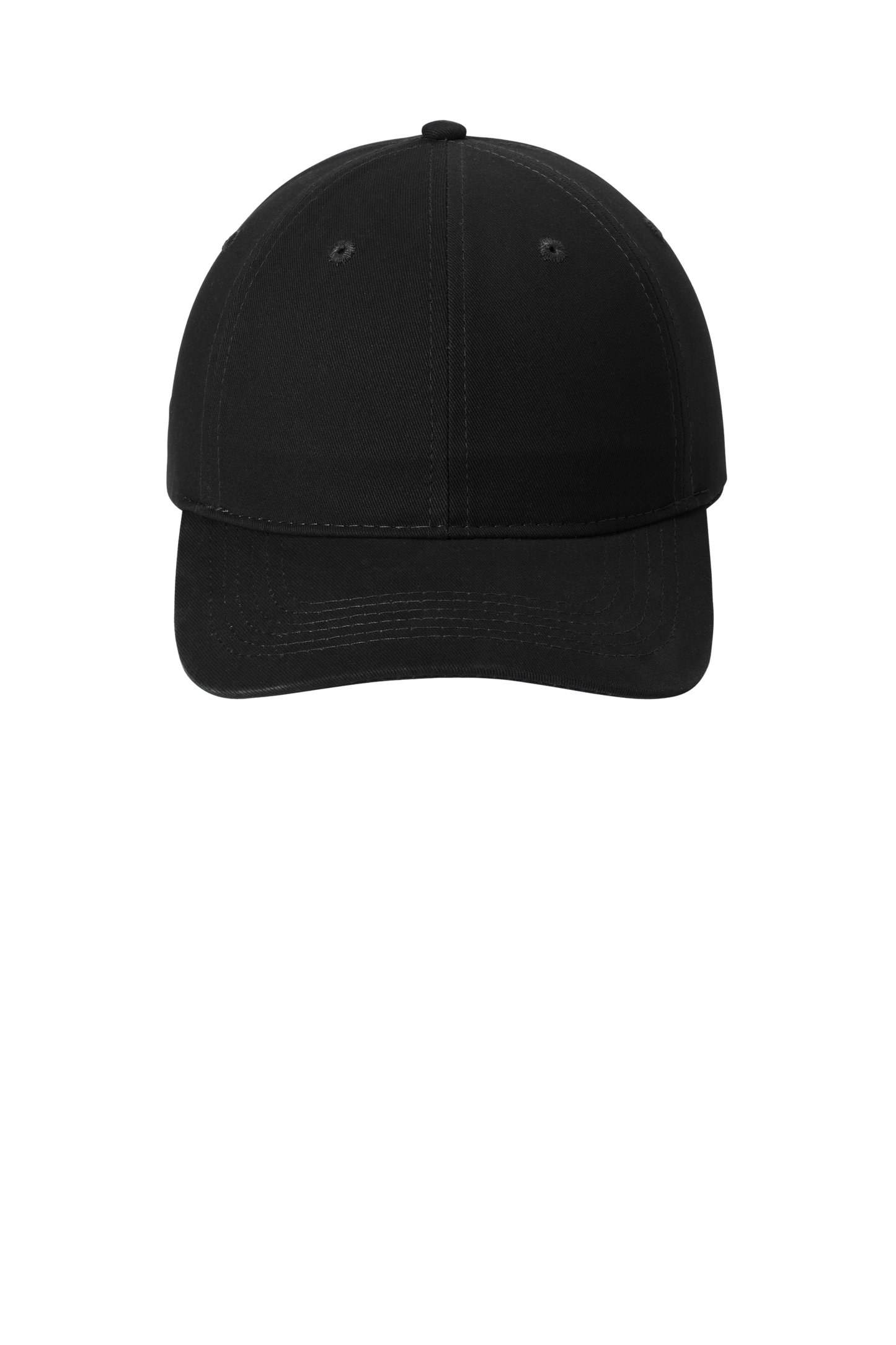 Port & Company® - Brushed Twill Low Profile Cap - Black