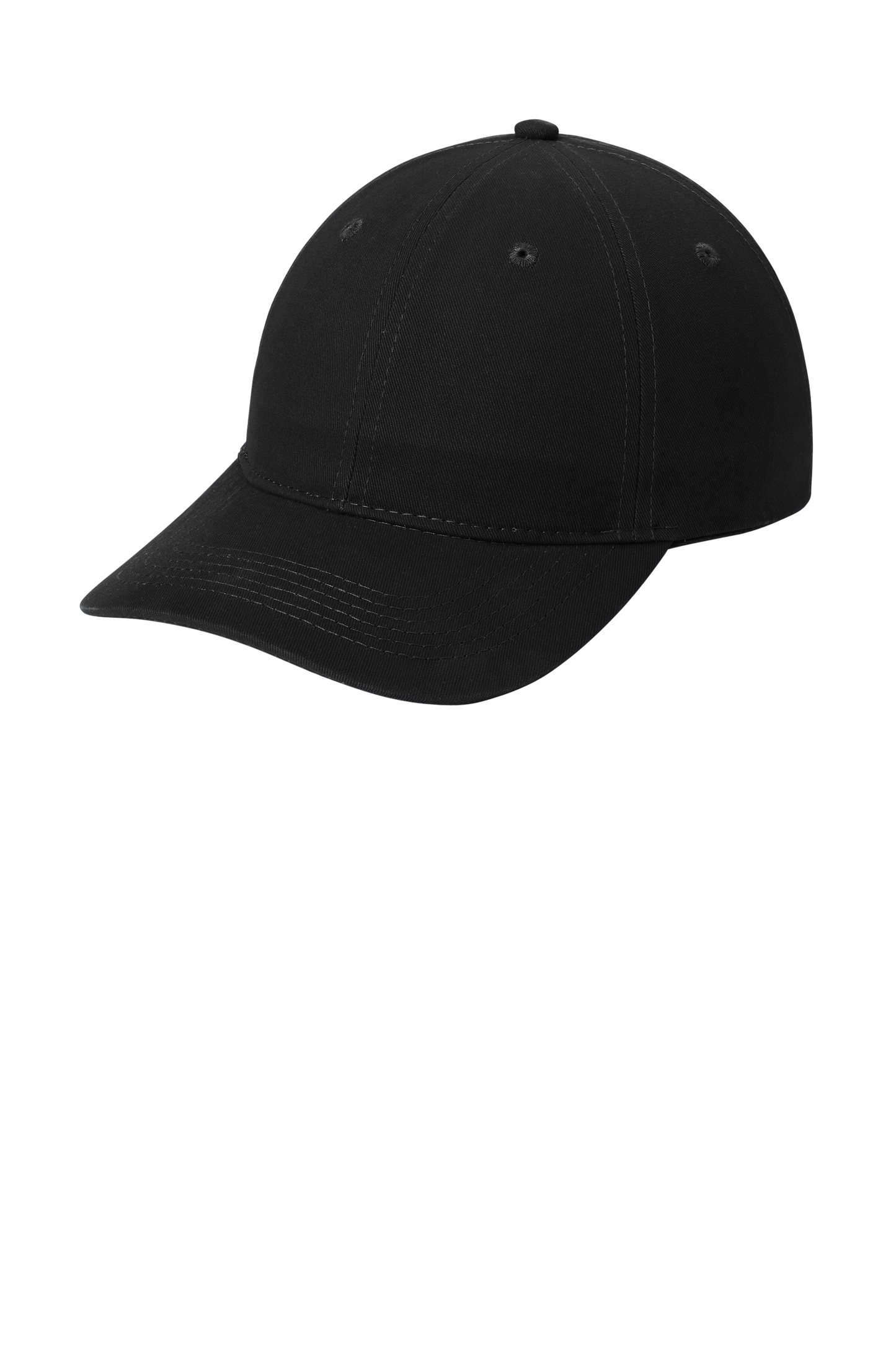 Port & Company® - Brushed Twill Low Profile Cap - Black
