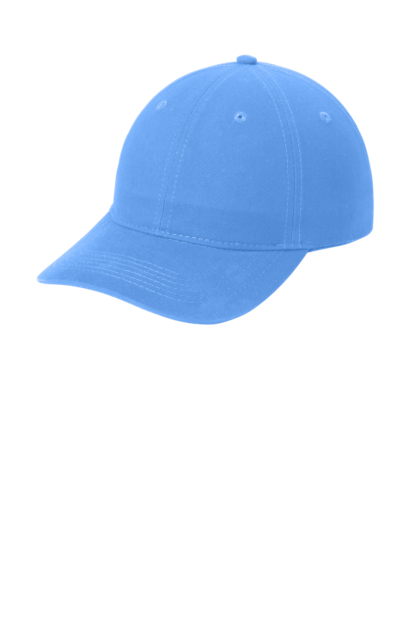 Port & Company® - Brushed Twill Low Profile Cap - Carolina Blue