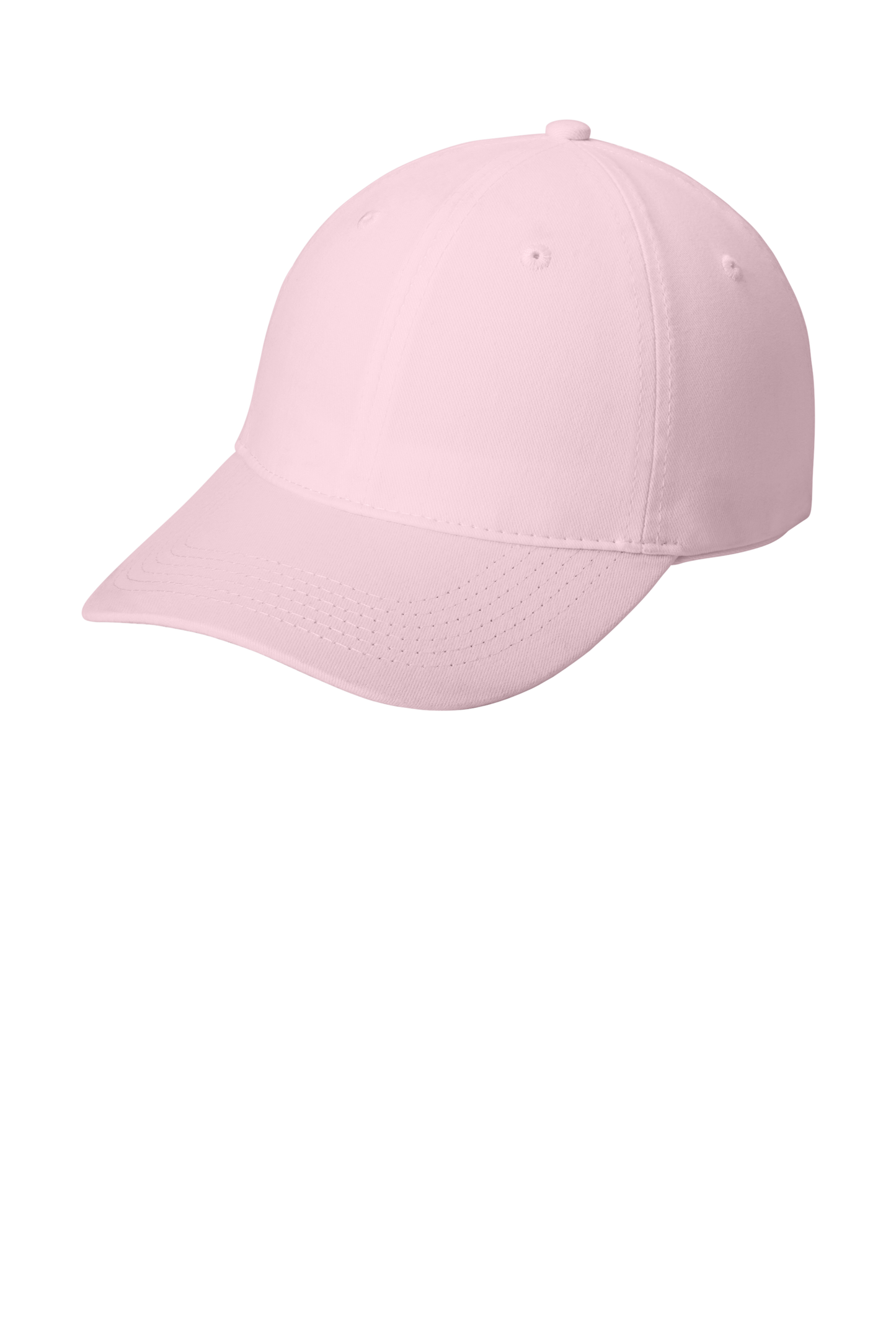 Port & Company® - Brushed Twill Low Profile Cap - Light Pink