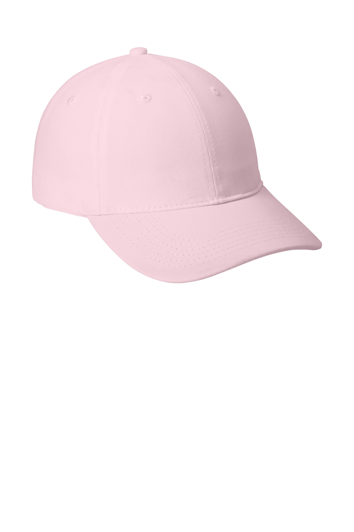 Port & Company® - Brushed Twill Low Profile Cap - Light Pink