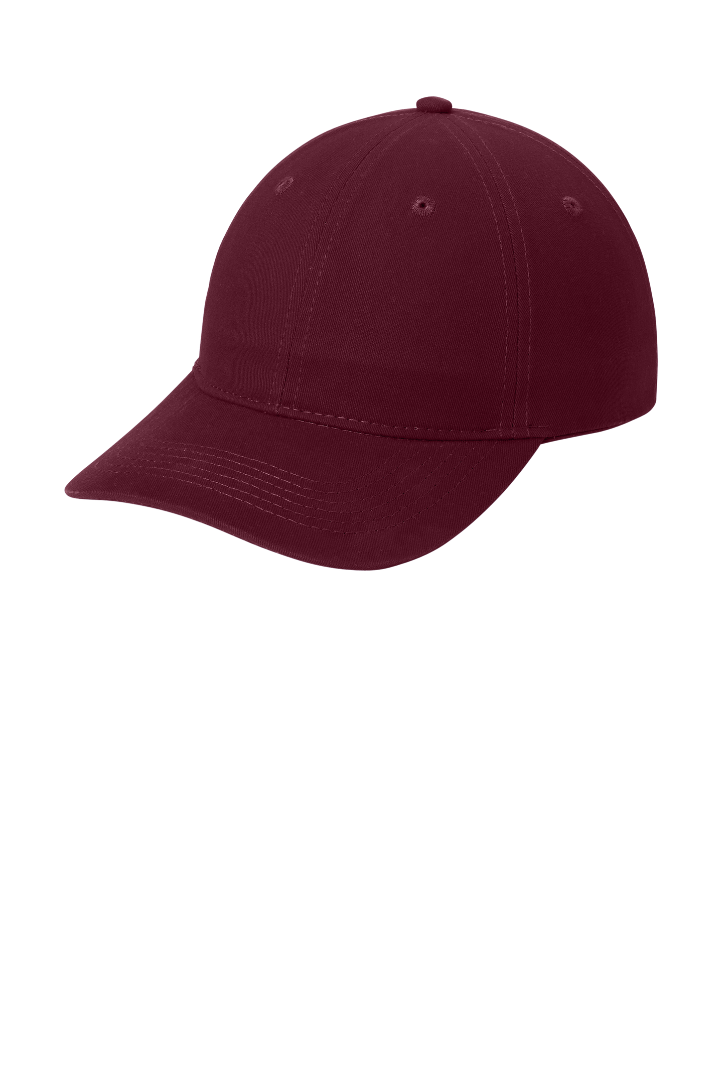 Port & Company® - Brushed Twill Low Profile Cap - Maroon