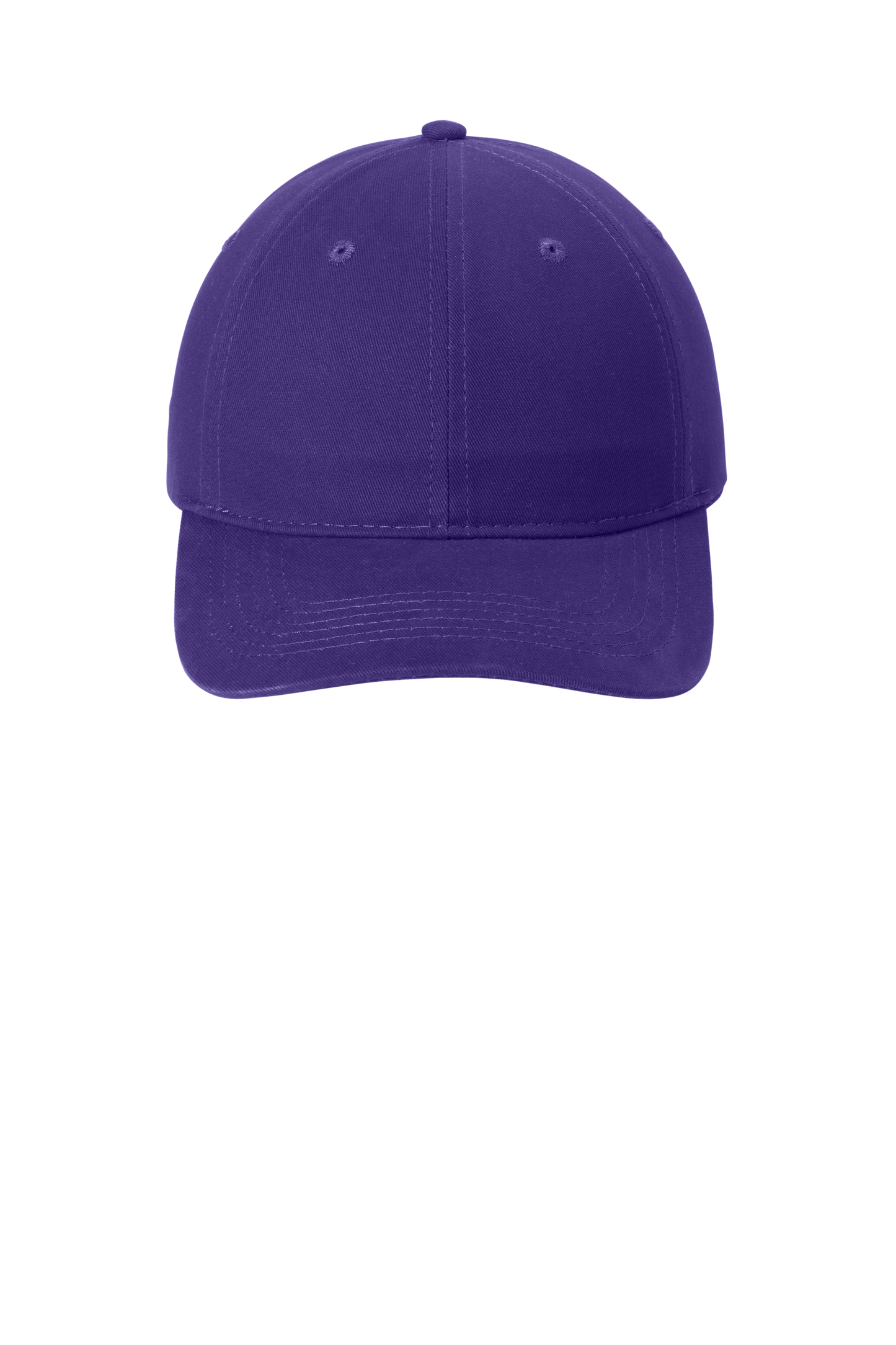 Port & Company® - Brushed Twill Low Profile Cap - Purple
