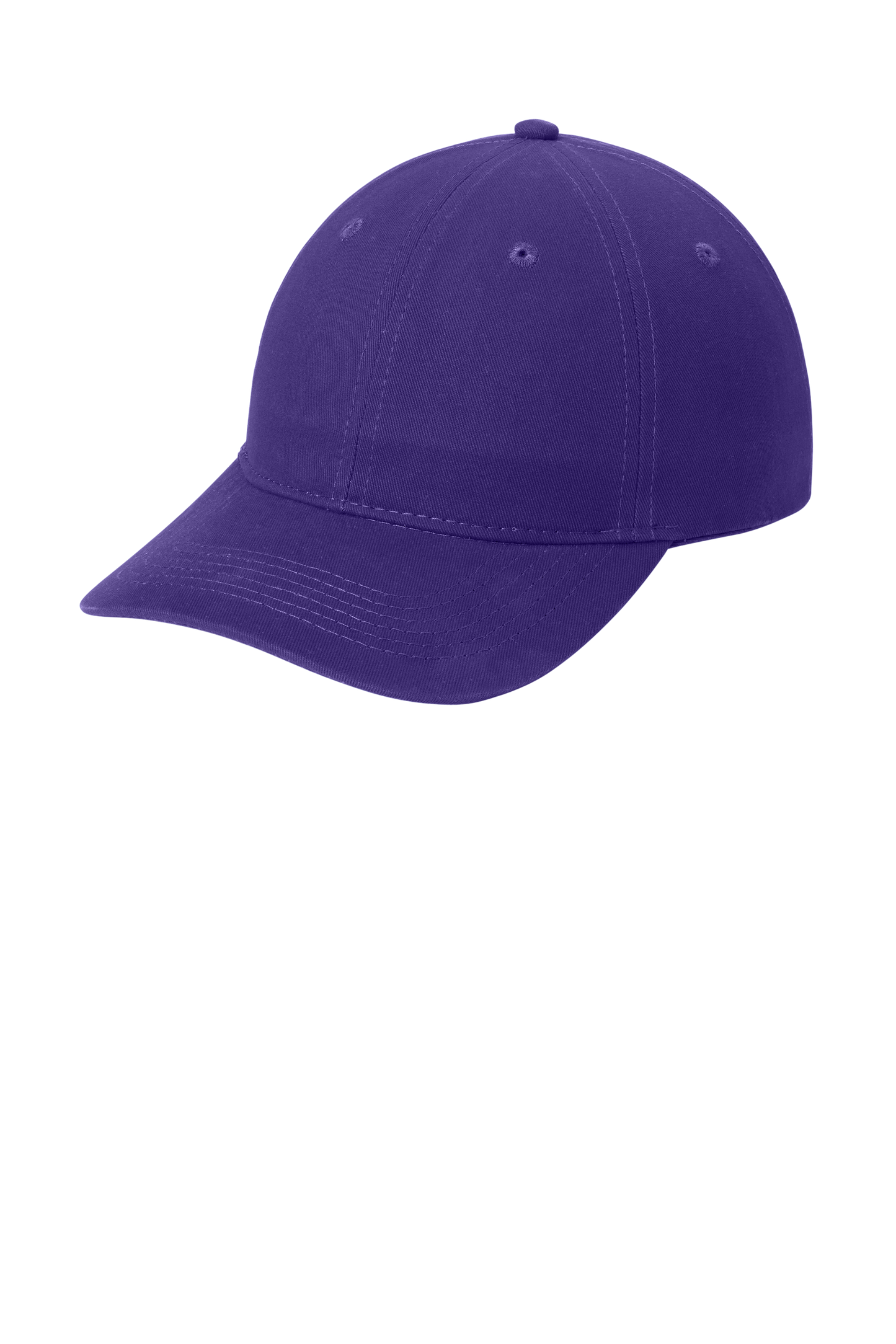 Port & Company® - Brushed Twill Low Profile Cap - Purple