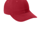 Port & Company® - Brushed Twill Low Profile Cap - Red