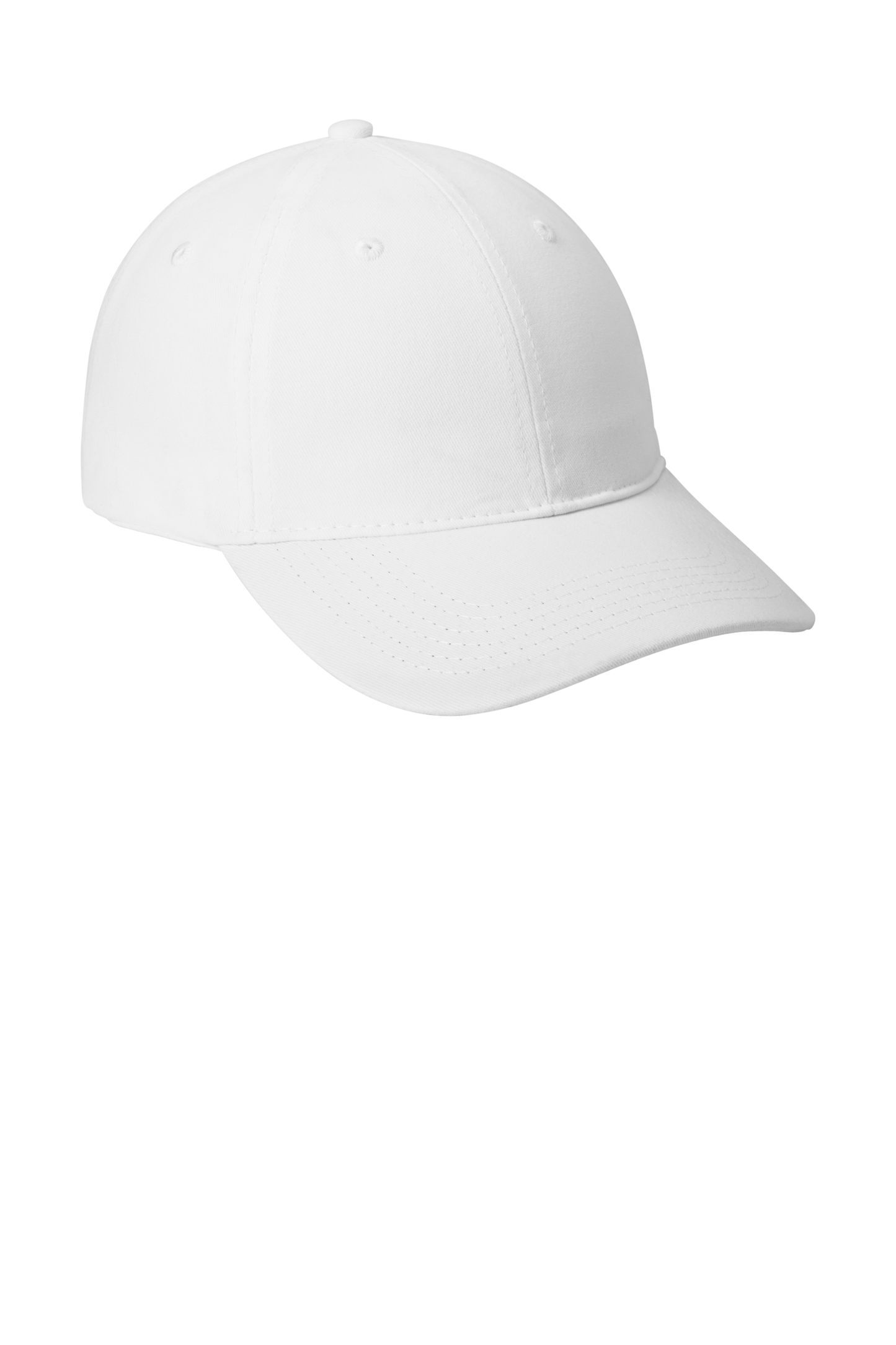 Port & Company® - Brushed Twill Low Profile Cap - White