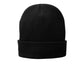 Port & Company® Fleece-Lined Knit Cap - Black