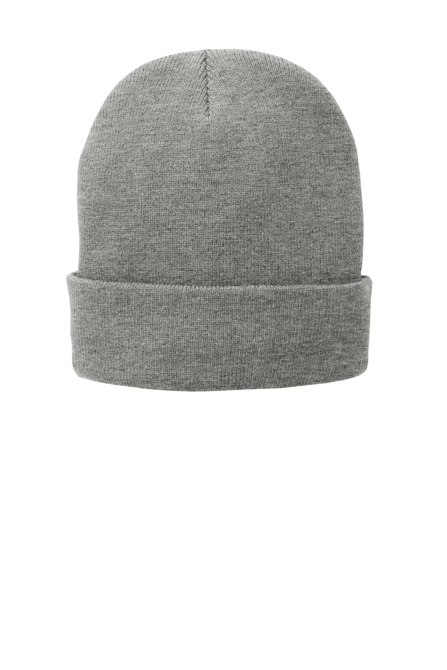 Port & Company® Fleece-Lined Knit Cap - Athletic Oxford