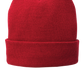 Port & Company® Fleece-Lined Knit Cap - Athletic Red