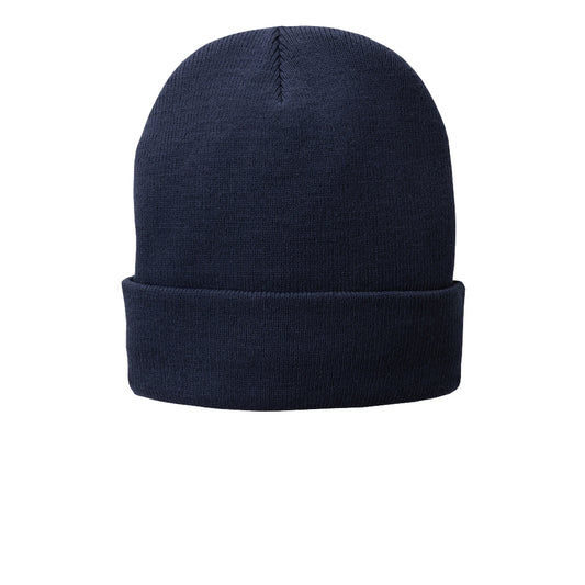 Port & Company® Fleece-Lined Knit Cap - Navy
