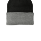 Port & Company® - Knit Cap - Black / Athletic Oxford