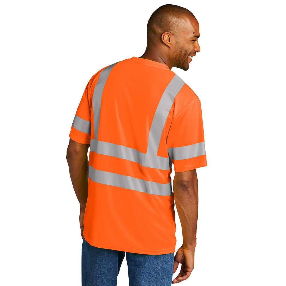 CornerStone® ANSI 107 Class 3 Mesh Tee - Safety Orange