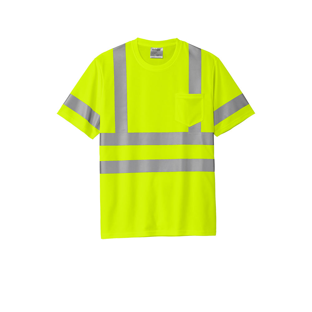 CornerStone® ANSI 107 Class 3 Mesh Tee - Safety Yellow