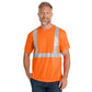 CornerStone® ANSI 107 Class 2 Safety T-Shirt - Safety Orange/Reflective