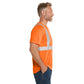 CornerStone® ANSI 107 Class 2 Safety T-Shirt - Safety Orange/Reflective