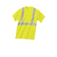 CornerStone® ANSI 107 Class 2 Safety T-Shirt - Safety Yellow/Reflective