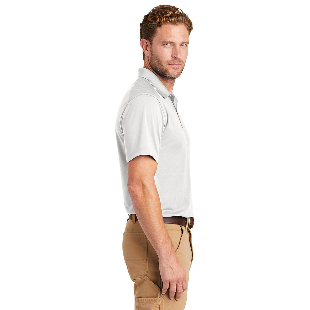 CornerStone® Select Lightweight Snag-Proof Polo - White