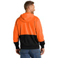 CornerStone® Enhanced Visibility Fleece Pullover Hoodie - Safety Orange