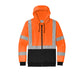 CornerStone® ANSI 107 Class 3 Heavy-Duty Fleece Full-Zip Hoodie- Safety Orange