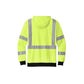 CornerStone® ANSI 107 Class 3 Heavy-Duty Fleece Full-Zip Hoodie- Safety Yellow