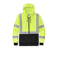 CornerStone® ANSI 107 Class 3 Heavy-Duty Fleece Full-Zip Hoodie- Safety Yellow