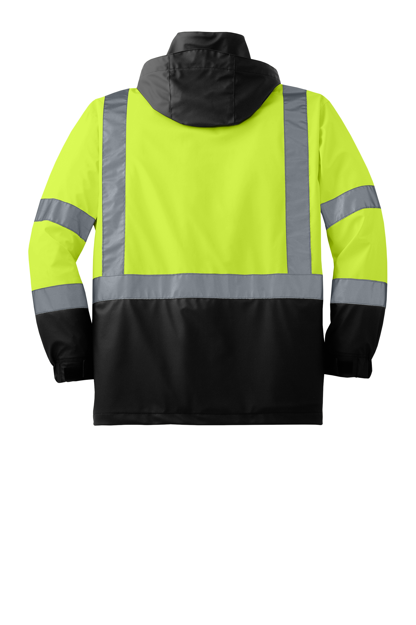 CornerStone® - ANSI 107 Class 3 Safety Windbreaker - Safety Yellow / Black
