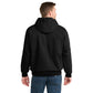 CornerStone® Washed Duck Cloth Insulated Hooded Work Jacket - Black