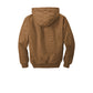 CornerStone® Washed Duck Cloth Insulated Hooded Work Jacket - Duck Brown