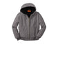 CornerStone® Washed Duck Cloth Insulated Hooded Work Jacket - Metal Grey