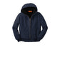 CornerStone® Washed Duck Cloth Insulated Hooded Work Jacket - Navy
