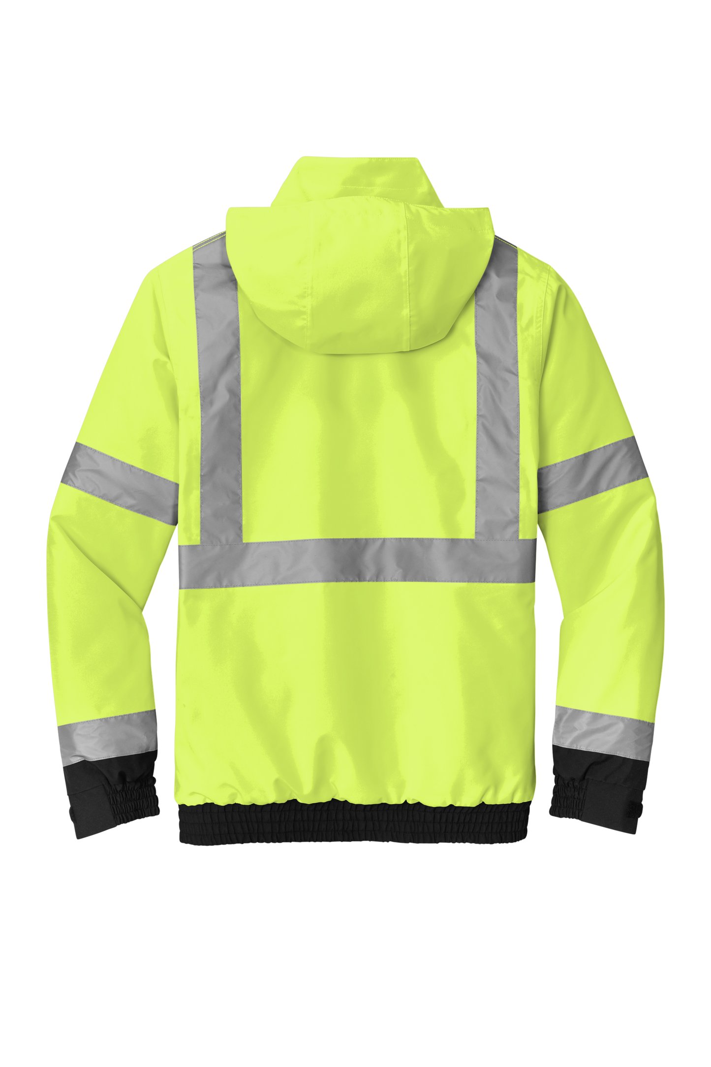 CornerStone® ANSI 107 Class 3 Economy Waterproof Insulated Bomber Jacket - Safety Yellow