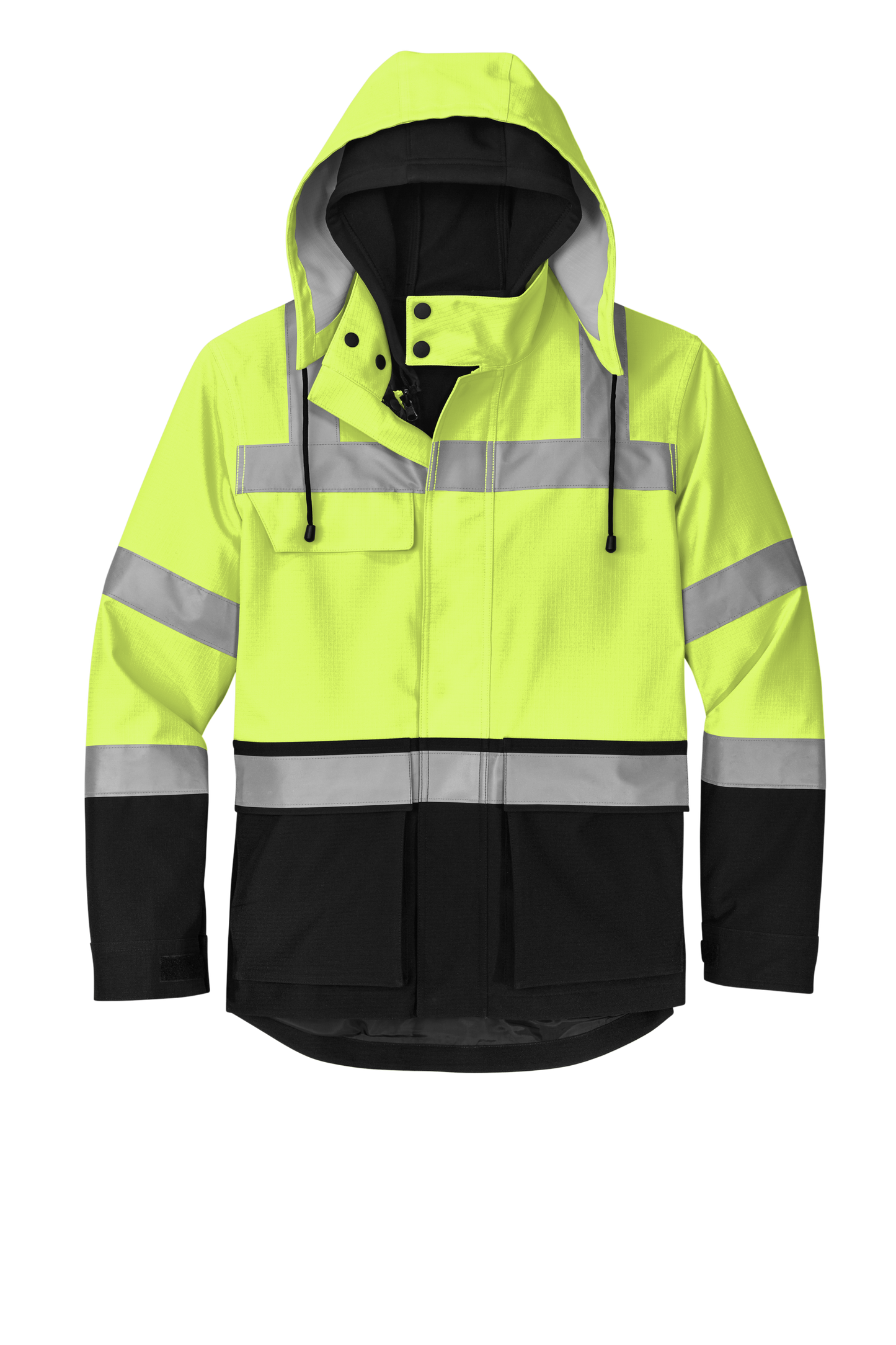 CornerStone® ANSI 107 Class 3 Waterproof Ripstop 3-In-1 Parka - Safety Yellow