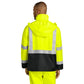 CornerStone® ANSI 107 Class 3 Rain Jacket - Safety Yellow / Black