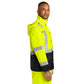 CornerStone® ANSI 107 Class 3 Rain Jacket - Safety Yellow / Black