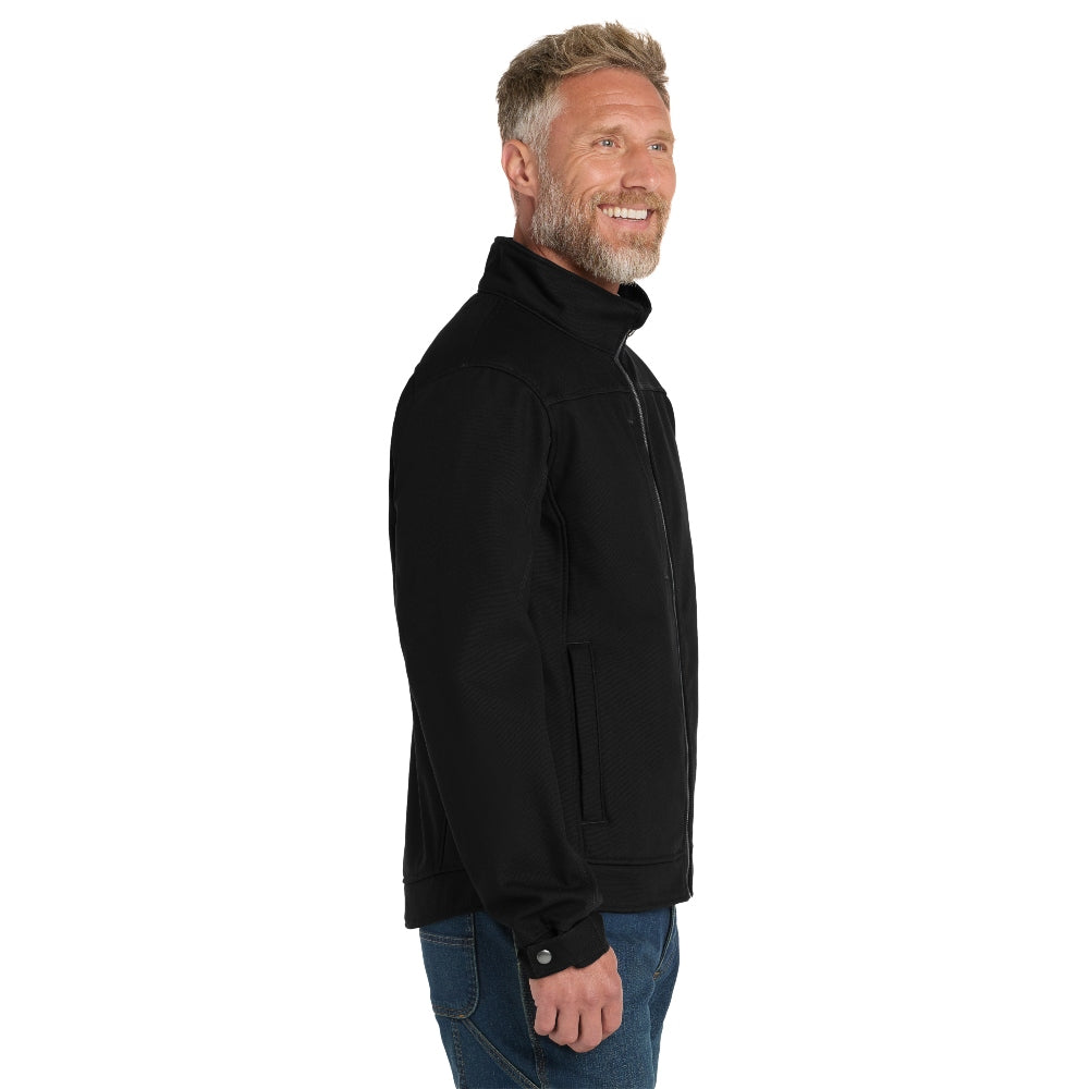 CornerStone® Duck Bonded Soft Shell Jacket - Black