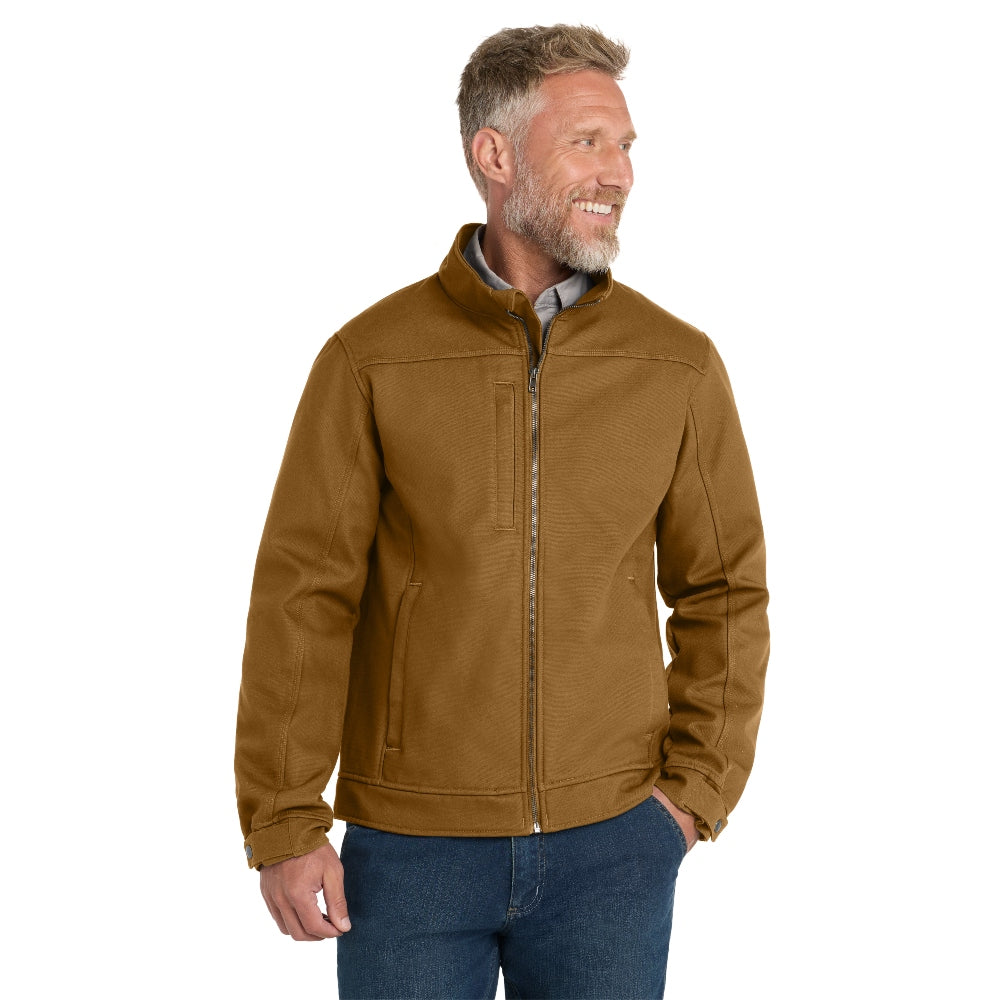CornerStone® Duck Bonded Soft Shell Jacket - Duck Brown