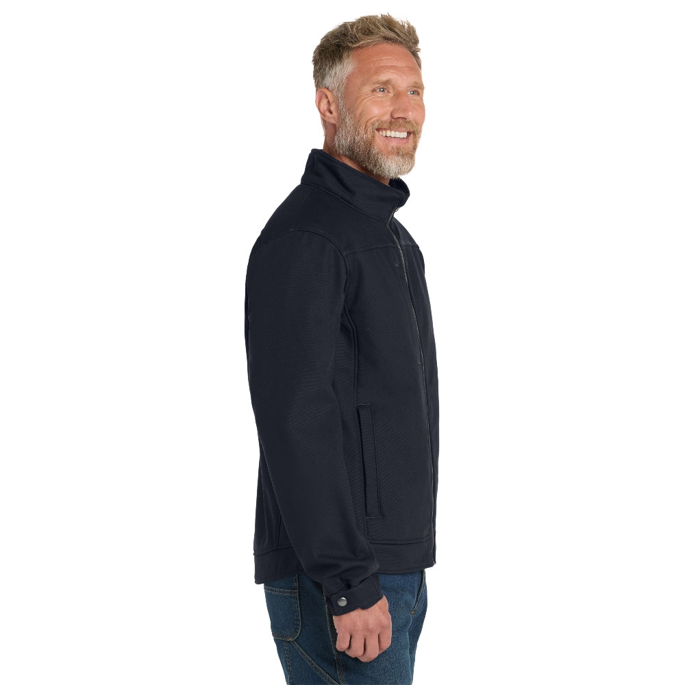 CornerStone® Duck Bonded Soft Shell Jacket - Navy Blue