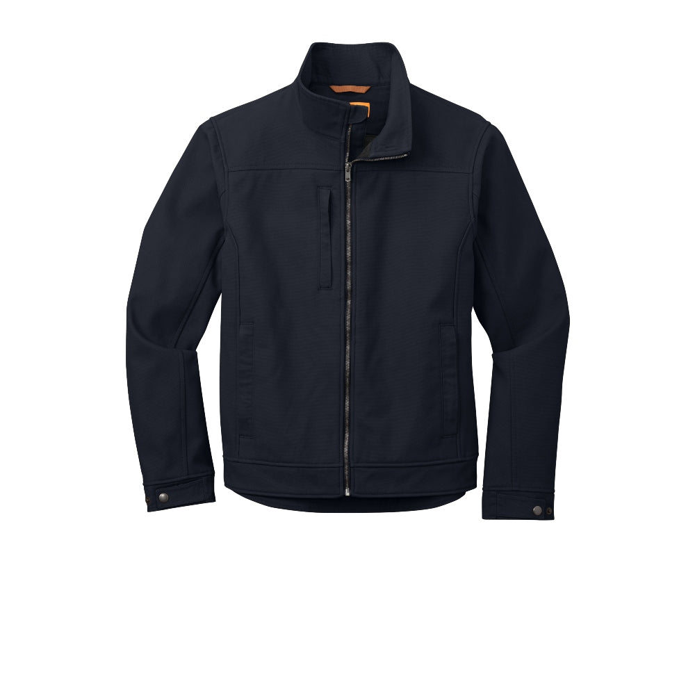 CornerStone® Duck Bonded Soft Shell Jacket - Navy Blue