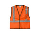 CornerStone ® ANSI 107 Class 2 Economy Mesh One-Pocket Vest - Safety Orange