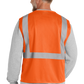CornerStone® ANSI 107 Class 2 Economy Mesh Zippered Vest - Safety Orange