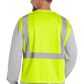 CornerStone® ANSI 107 Class 2 Economy Mesh Zippered Vest - Safety Yellow