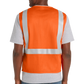CornerStone® ANSI 107 Class 2 Mesh Zippered Vest - Safety Orange